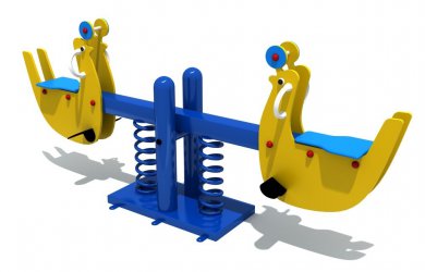  凯发(中国)官网运动游乐双人海豚儿童弹